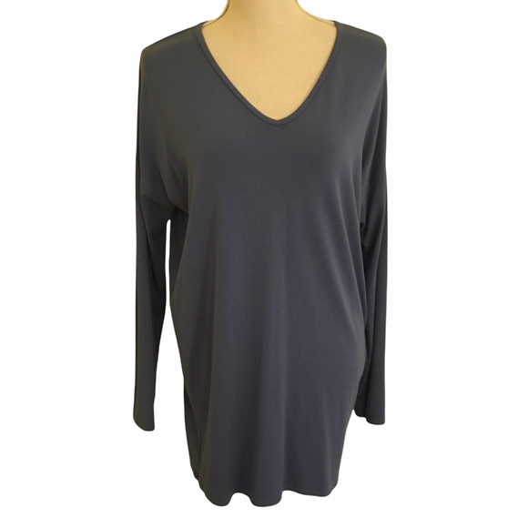 Eileen Fisher Tops - Eileen Fisher Knit V-Neck Tunic Top